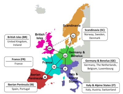 EU model map